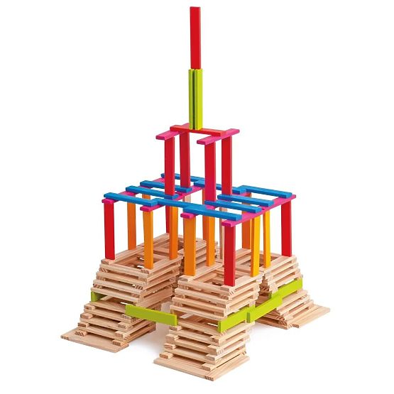 Drvene kocke planks 200 komada
