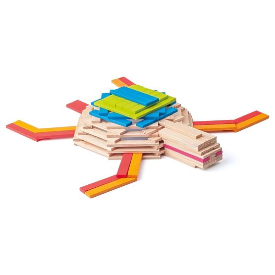 Drvene kocke planks 200 komada