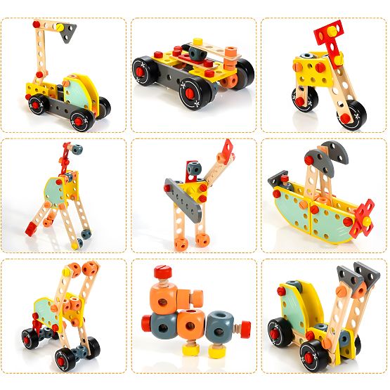 Drveni dječji radni stol ECOTOYS