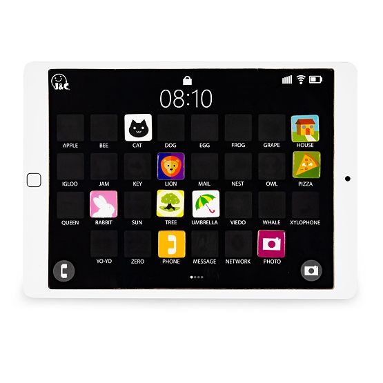 Drveni edukativni tablet magnetska ploča za kredu ECOTOYS