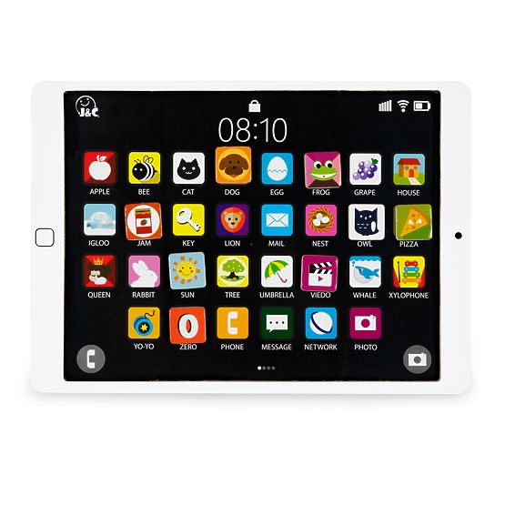 Drveni edukativni tablet magnetska ploča za kredu ECOTOYS