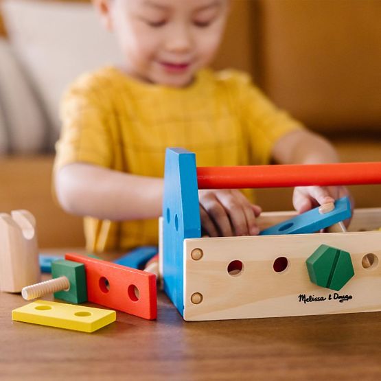 Drveni konstrukcijski set Melissa & Doug