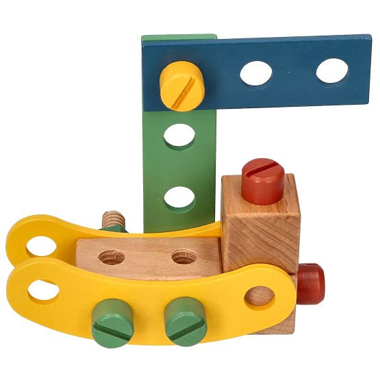 Drveni konstrukcijski set od 40 elemenata