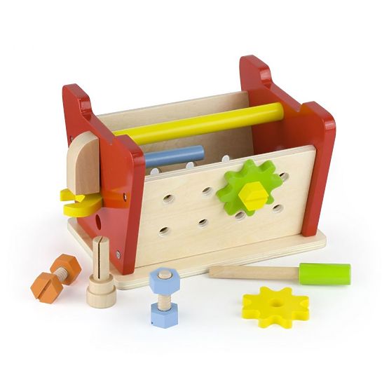 Drveni konstrukcijski set s alatima