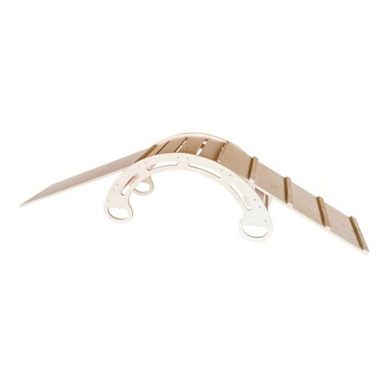 Drveni Montessori tobogan Lilac - prirodni