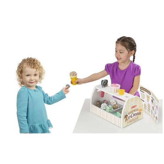 Drveni salon za sladoled Melissa & Doug