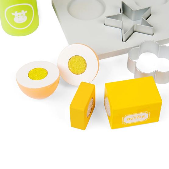 Drveni set za pečenje keksa