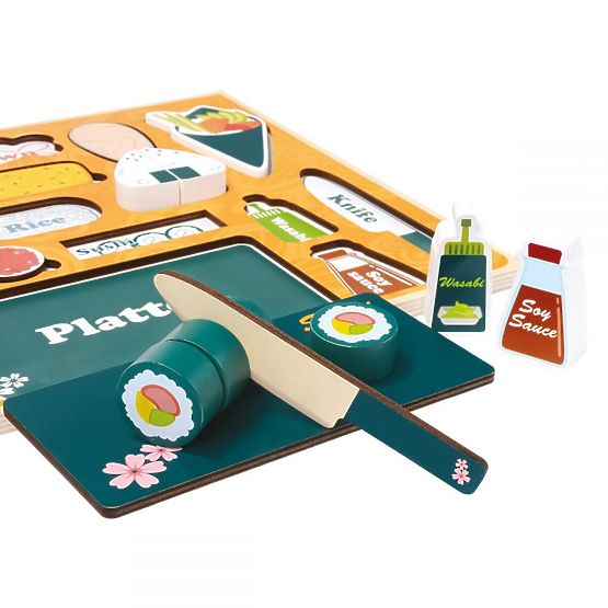 Drveni Sushi - 3D puzzle