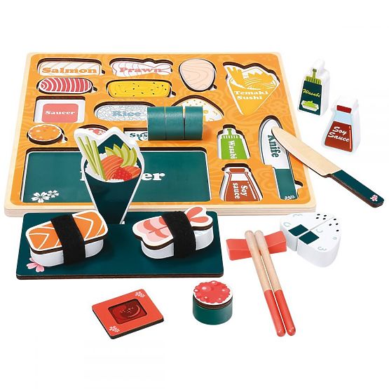 Drveni Sushi - 3D puzzle