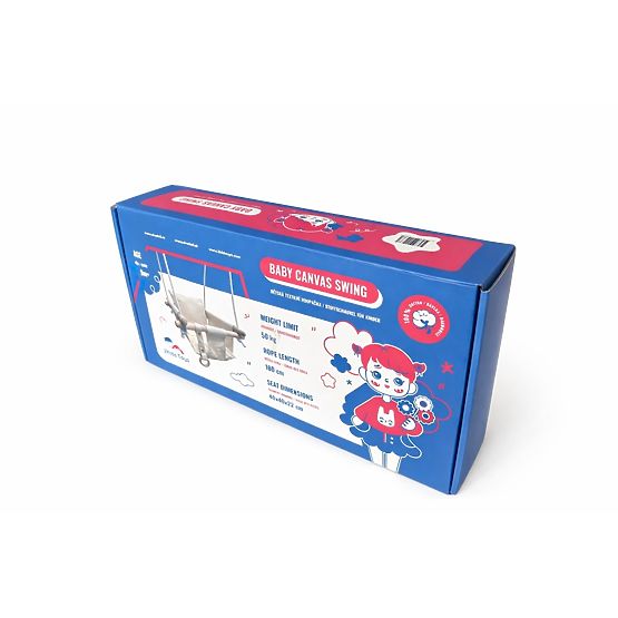 2Kids Toys Dječja tekstilna ljuljačka 100% pamuk bež