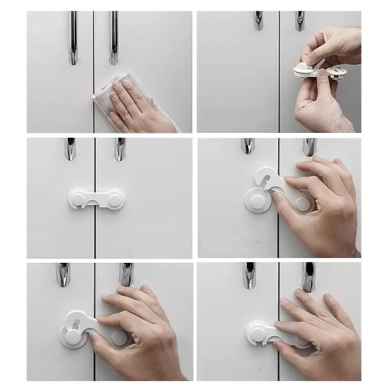 DZIV Osiguranje djece za namještaj - 10 kom