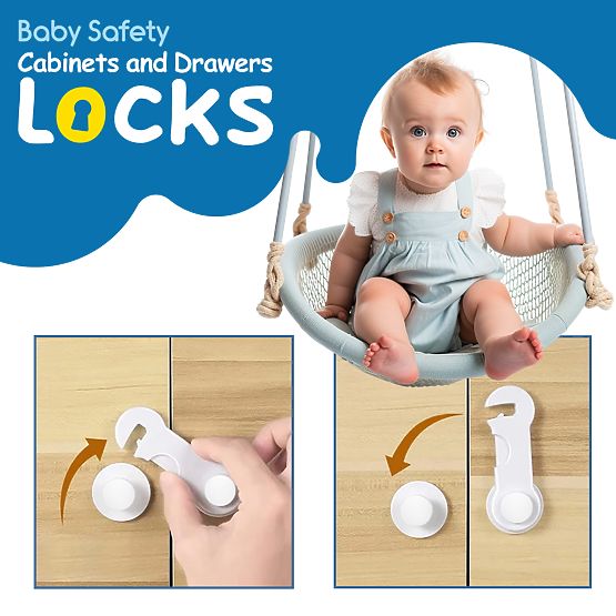 DZIV Osiguranje djece za namještaj - 10 kom