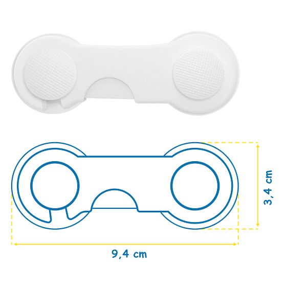 DZIV Osiguranje djece za namještaj - 10 kom
