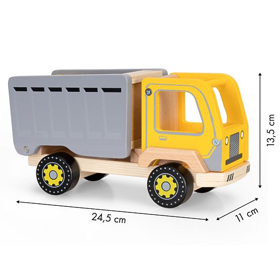 EcoToys drveni kamion za smeće