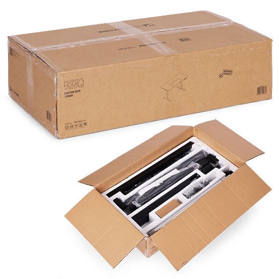 Električni podesivi stol 140x70 cm, visinska regulacija 76-121 cm ModernHome