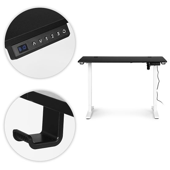 Električni stol s podesivom visinom 120x60 cm, visina 72-117 cm ModernHome