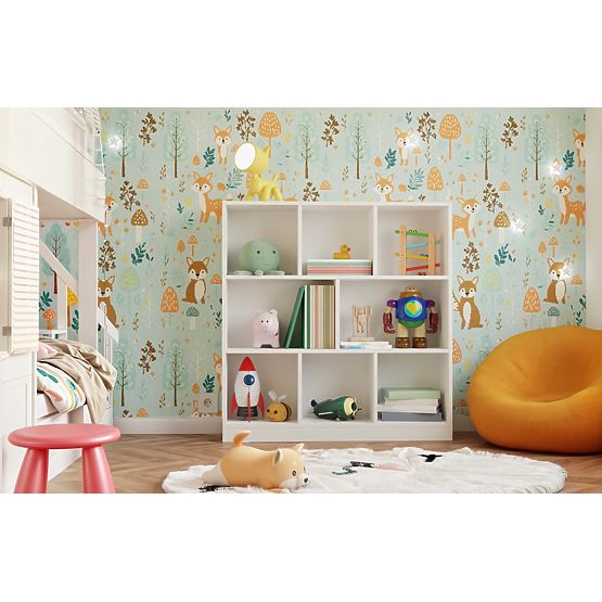 Fiesta 8P BIJELA Polica