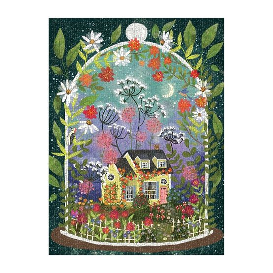 Galison Puzzle Cvjetni vrt Joy Laforme 1000 dijelova