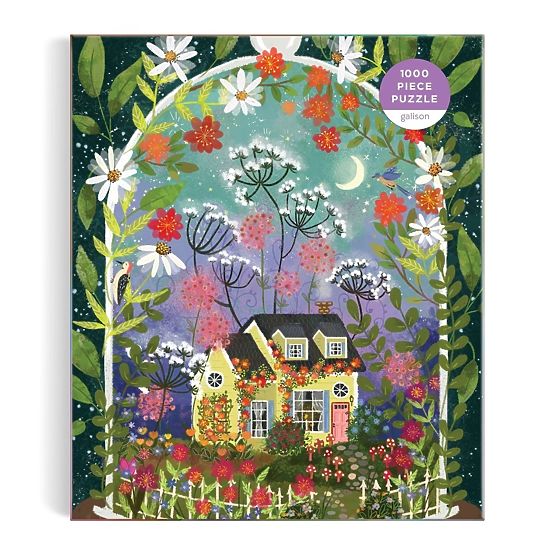 Galison Puzzle Cvjetni vrt Joy Laforme 1000 dijelova