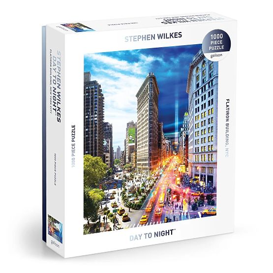 Galison Puzzle Flatiron Day to Night™ Stephen Wilkes 1000 komada