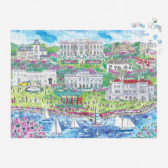 Galison Puzzle Michael Storrings Palače u Newportu 1000 komada