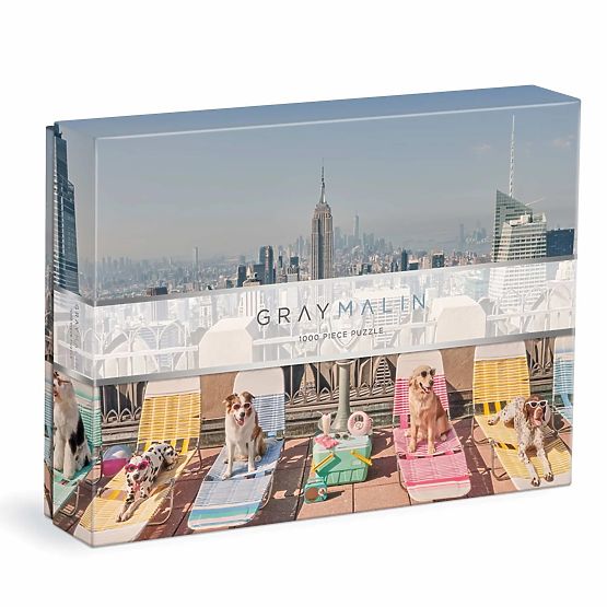 Galison Puzzle Psi u New Yorku Gray Malin 1000 komada