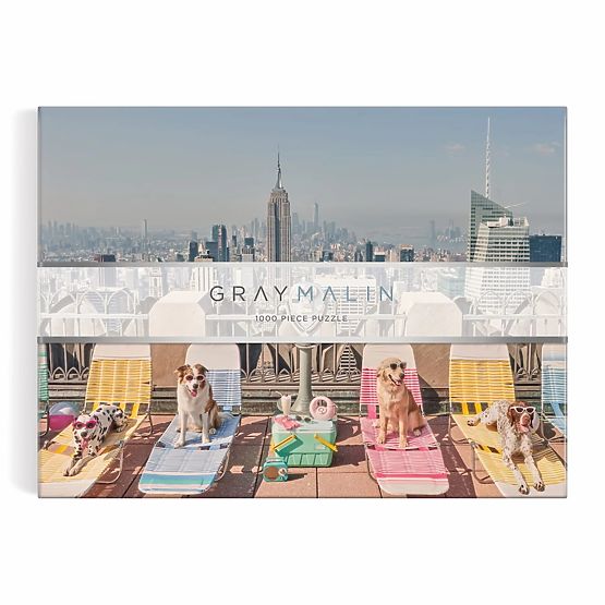 Galison Puzzle Psi u New Yorku Gray Malin 1000 komada