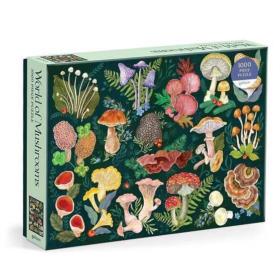 Galison Puzzle Svijet gljiva 1000 dijelova