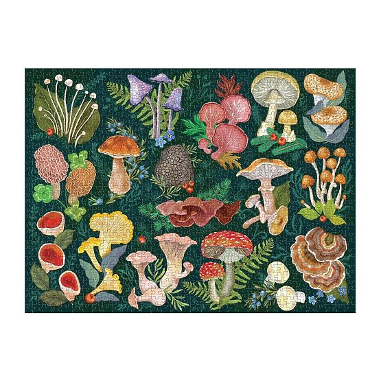 Galison Puzzle Svijet gljiva 1000 dijelova
