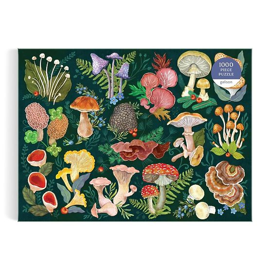 Galison Puzzle Svijet gljiva 1000 dijelova