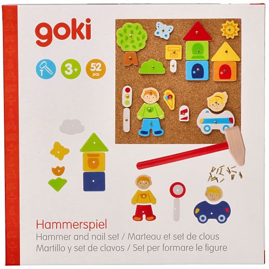 Goki čekić igra s čepom Grad