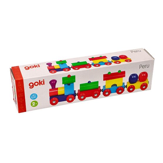 GOKI šareni vlak Peru vagoni s magnetima