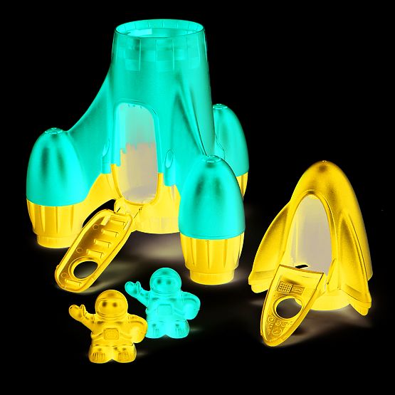 Green Toys Raketa plava