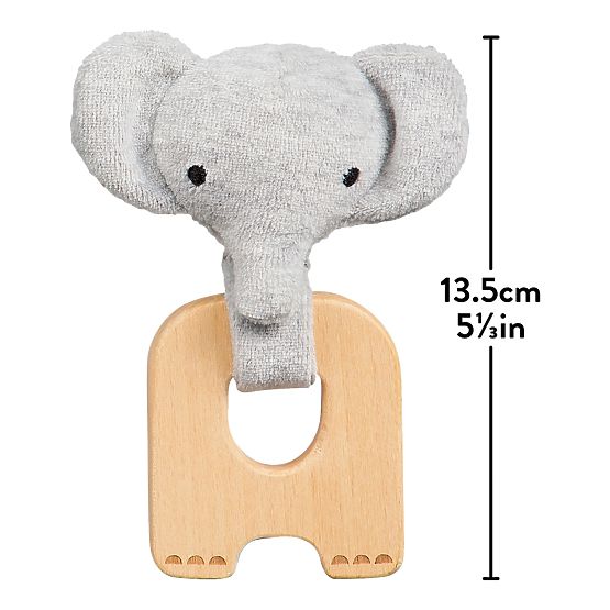 Grizalo za zube Petit Collage Elephant