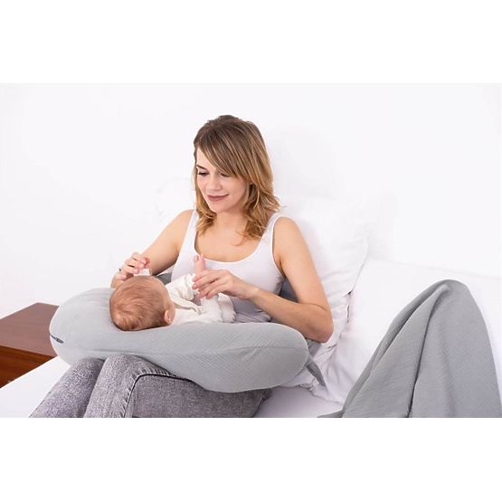 Jastuk MOON MUSLIN 260cm - sivi