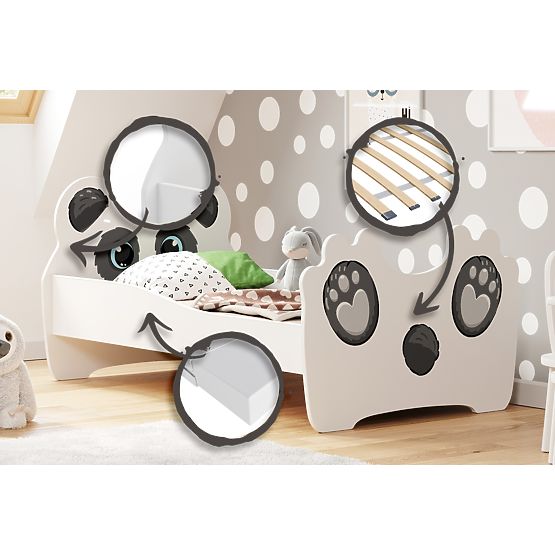 Jednokrevetni krevet Panda 160x80 s madracem