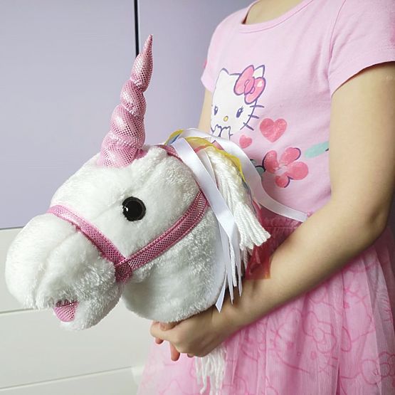 Jednorog na štapu Bianco Hobby Horse