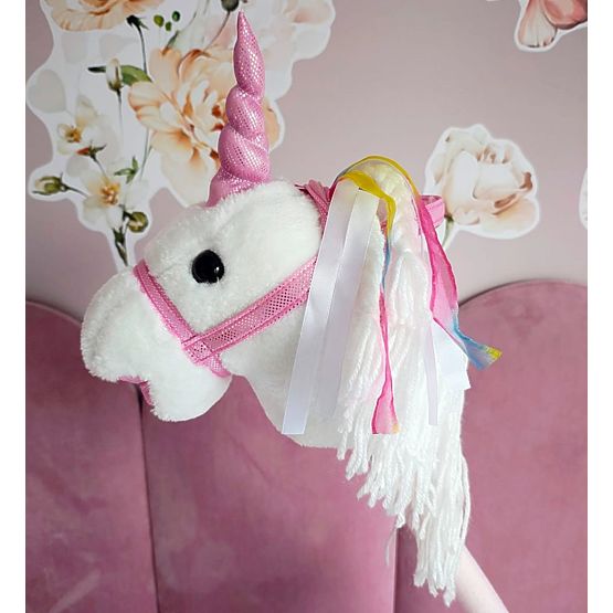 Jednorog na štapu Bianco Hobby Horse