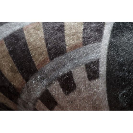 JUNIOR 51986.803 prostirka za pranje Pruga, lokomotiva za djecu protuklizna - siva