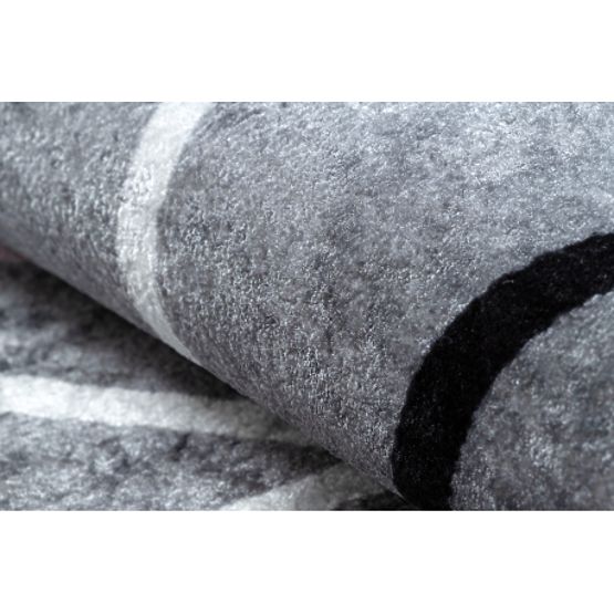 JUNIOR 52106.801 dječji prostirka Abeceda protuklizna - siva