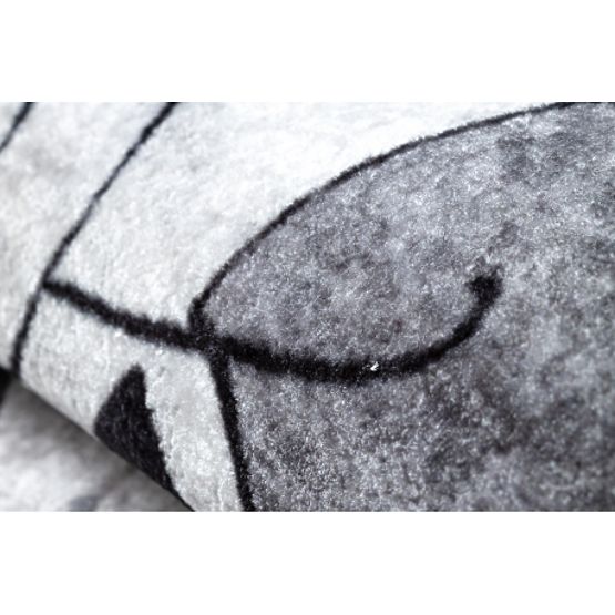 JUNIOR 52107.801 dječji tepih Medvjedi, životinje, ulice protuklizni - siva