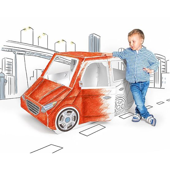 Kartonske igračke automobil Alien