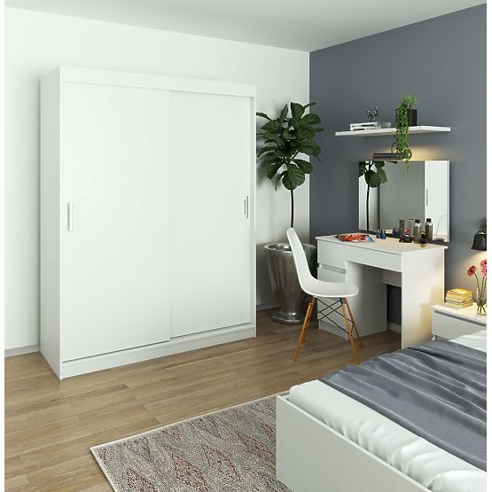 KLIZNI ORMAR 150 cm CLP MONO BIJELA