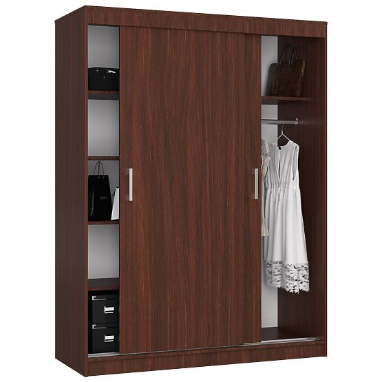 KLIZNI ORMAR 150 cm CLP MONO WENGE