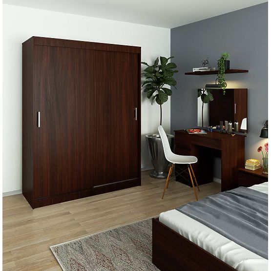 KLIZNI ORMAR 150 cm CLP MONO WENGE