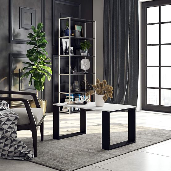 KLUB STOL NOX BIJELI / CRNI