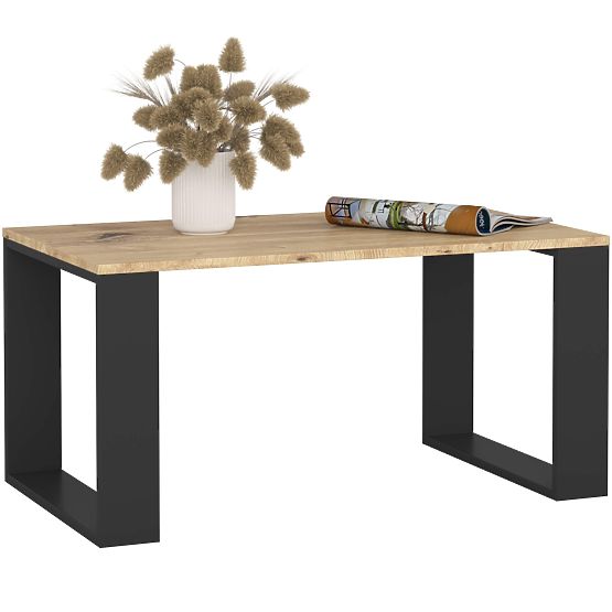 KLUB STOL NOX HRAST ARTISAN / CRNA