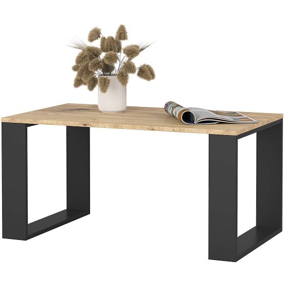 KLUB STOL NOX HRAST ARTISAN / CRNA