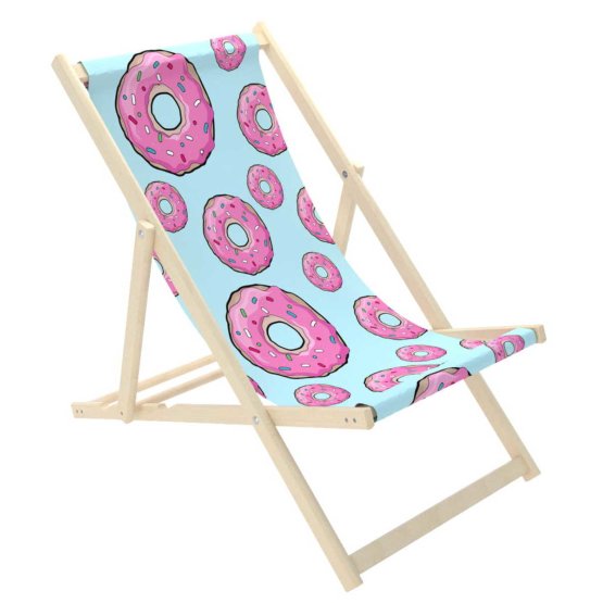 Stolica za plažu Pink Donuts