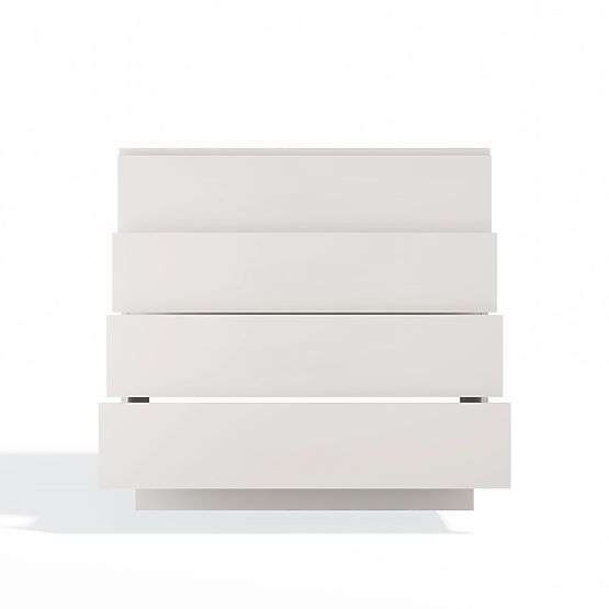 Komoda AMBER 4S Ormarić s 4 Ladice za Spavaću Sobu i Dnevni Boravak KAŠMIR Bež